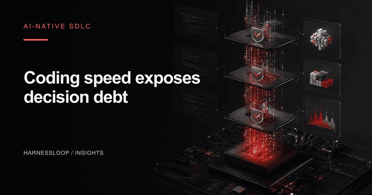 AI coding agents expose the real bottleneck: unfinished decisions